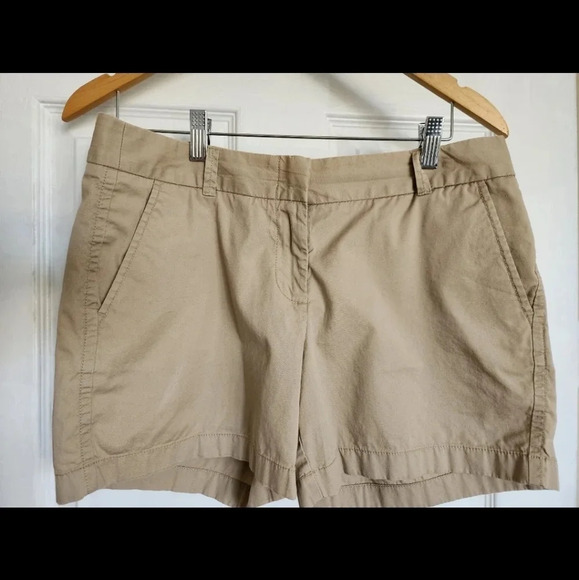 J.Crew Shorts Chino Broken In Cotton Size 8  M - Picture 2 of 5